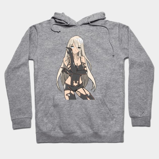 NieR: Automata - A2 Hoodie by Blueskies55